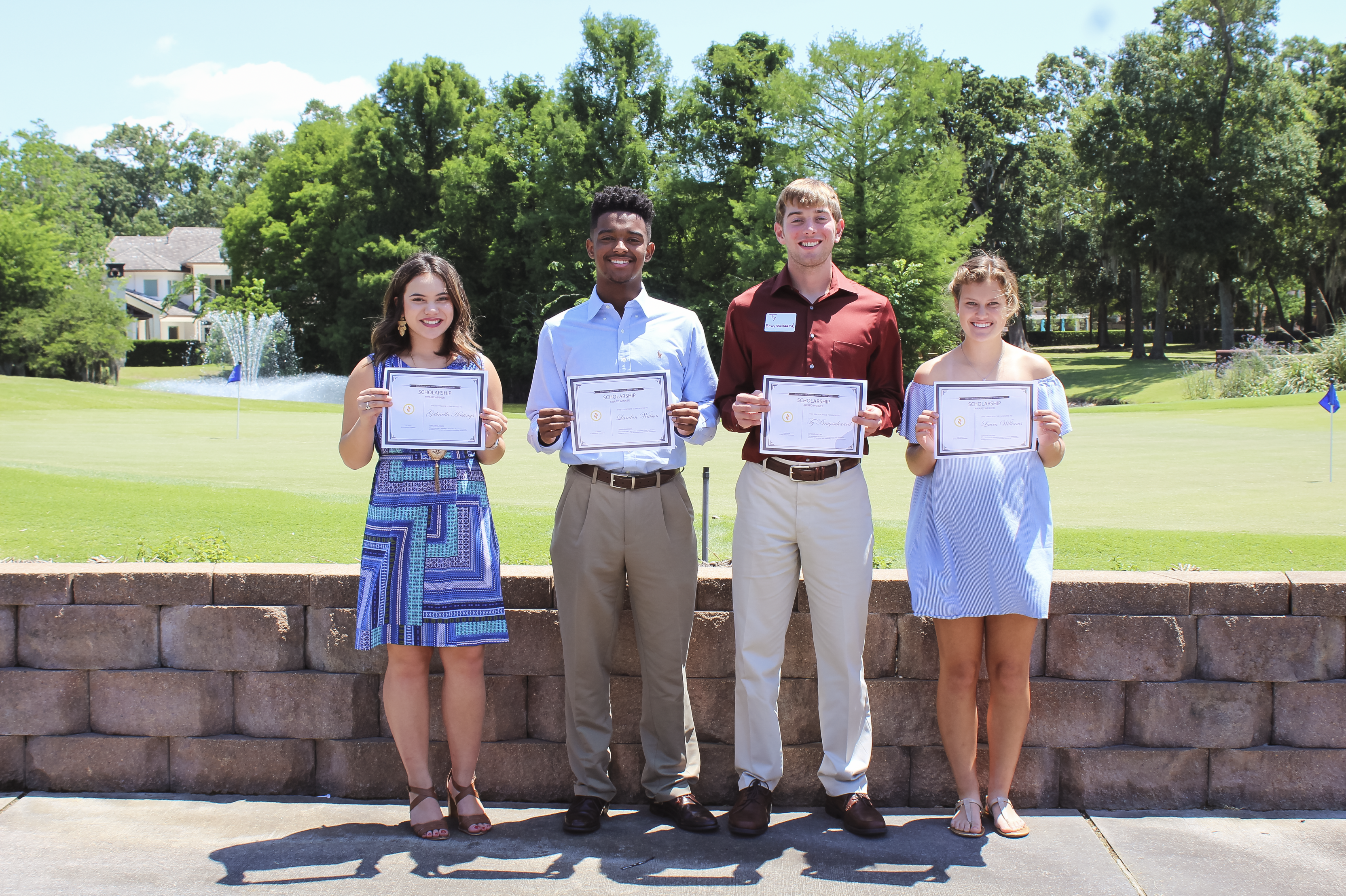 2018 Scholarship Recipients